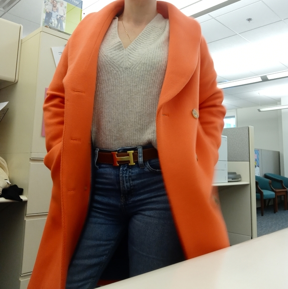 J. Crew tangerine Stadium Nello Gori peacoat 2,All Products : American Fashion Style Bags On Sale